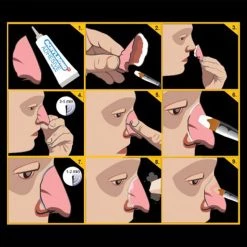 Tinsley Transfers Latex Witch Costume Nose Accessory -Cheap Halloween Store latex witch nose alt 2