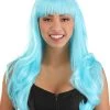 Partytime Wig Light Blue Full Wavy Wig Accessory