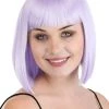 Partytime Wig Light Purple Bob Wig For Women