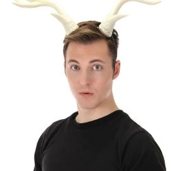 Elope White Light-Up Deer Antlers LumenHorns