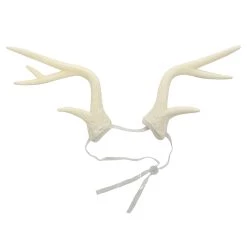 Elope White Light-Up Deer Antlers LumenHorns -Cheap Halloween Store light up deer antlers white lumenhorns alt 5