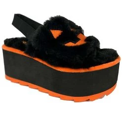 Strange Cvlt Lily Jack Sling Back Platform Sandals -Cheap Halloween Store lily jack platform sling back sandal alt 2