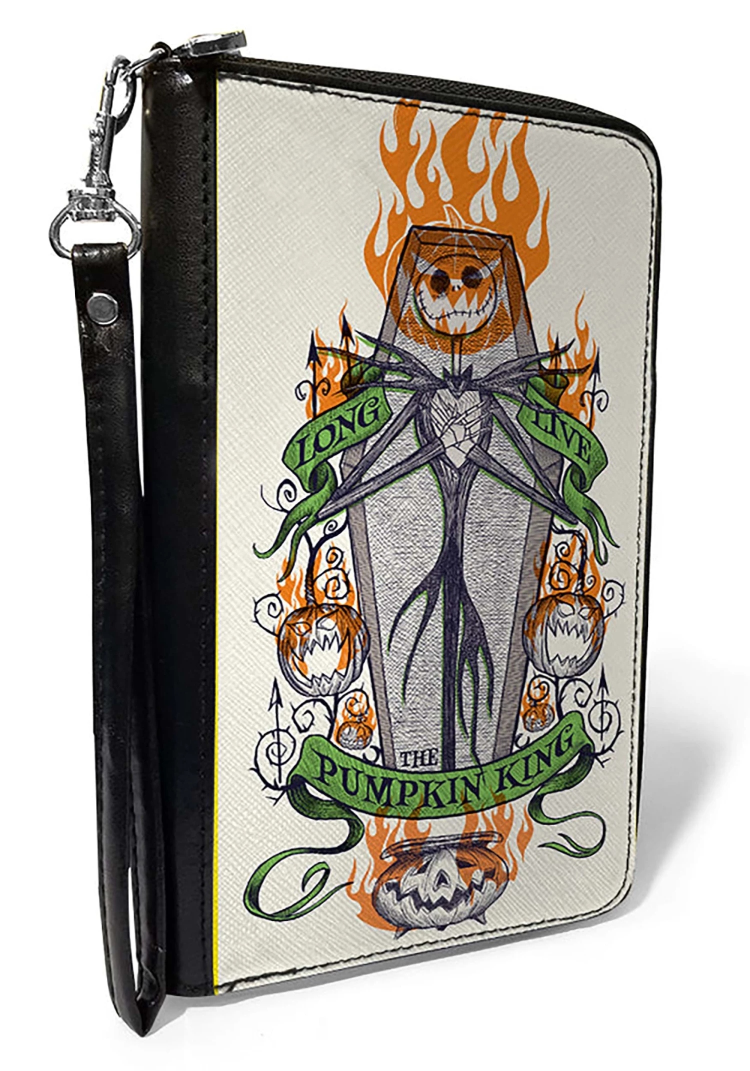 Buckle-Down Long Live The Pumpkin King Women's PU Zip Around Wallet 1 Buckle-Down Long Live The Pumpkin King Women's PU Zip Around Wallet