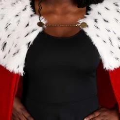 Elope Long Royal Cape Costume Accessory -Cheap Halloween Store long royal cape accessory alt 3