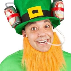 Big Mouth Inc The Lucky Leprechaun St. Patrick's Drinking Hat -Cheap Halloween Store lucky leprechaun st patricks drinking hat 3
