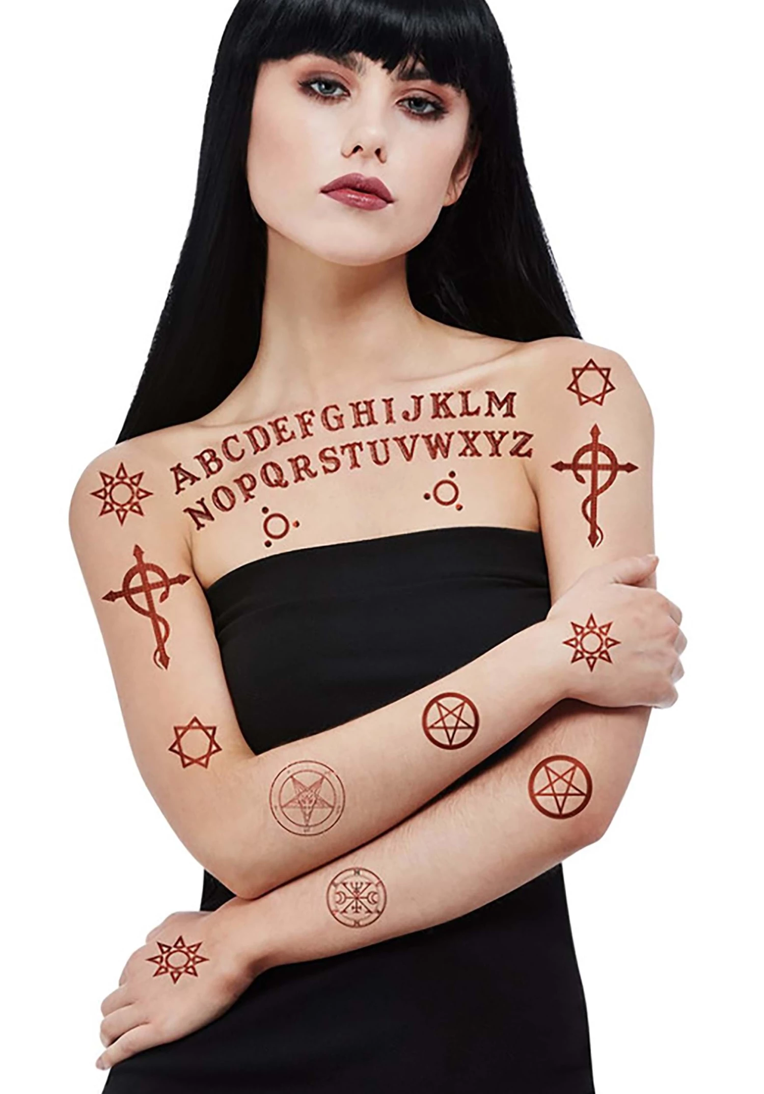 Smiffys Make Up Spirit FX Tattoo Transfers 1 Smiffys Make Up Spirit FX Tattoo Transfers