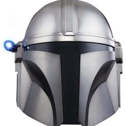 Hasbro Adult Mandalorian Black Series Helmet -Cheap Halloween Store mandalorian black series electronic helmet alt 5
