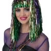 California Costume Collection Women's Mardi Gras Tinsel Wig