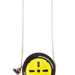 Bioworld Merchandising / Independent Sales Mario Kart Molded Wheel Women's Crossbody Handbag