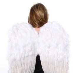 Zucker Feather Medium White Feather Angel Wings