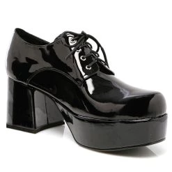 Ellie Men's Black Pimp Shoes