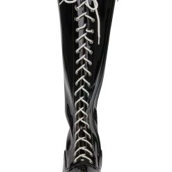 A Leading Role Men's Black Wrestling Boots -Cheap Halloween Store mens black wrestling boot alt 3