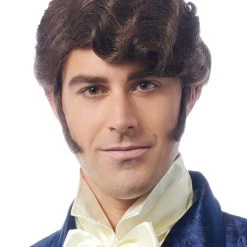 Costume Culture By Franco LLC Men's Brown Regency Wig