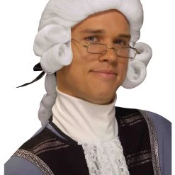 Forum Novelties, Inc Mens Colonial Wig