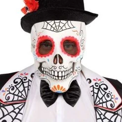 Amscan Mens Day Of The Dead Mask