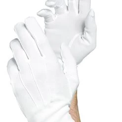 Amscan Men's Fancy White Gloves