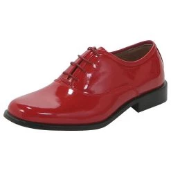 Fun Costumes Men's Red Gangster Shoes