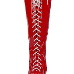 A Leading Role Men's Red Wrestling Boots -Cheap Halloween Store mens red wrestling boot alt 3