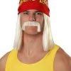 Partytime Costume & Lingerie (Yiwu) Factory Men's Wrestling Legend Wig