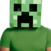 Disguise Adult Minecraft Creeper Mask