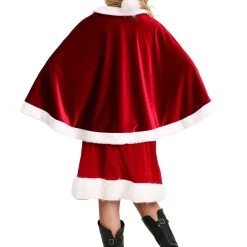 Fun Costumes Mrs. Claus Cloak -Cheap Halloween Store mrs claus cloak3