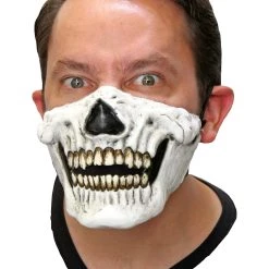 Ghoulish Productions Half Muzzle Skull Mask