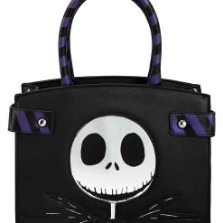 Bioworld Merchandising / Independent Sales The Nightmare Before Christmas Jack Metallic Print Handbag