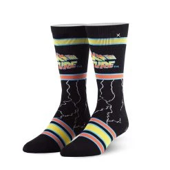 Back To The Future Odd Sox Adult Knit Socks