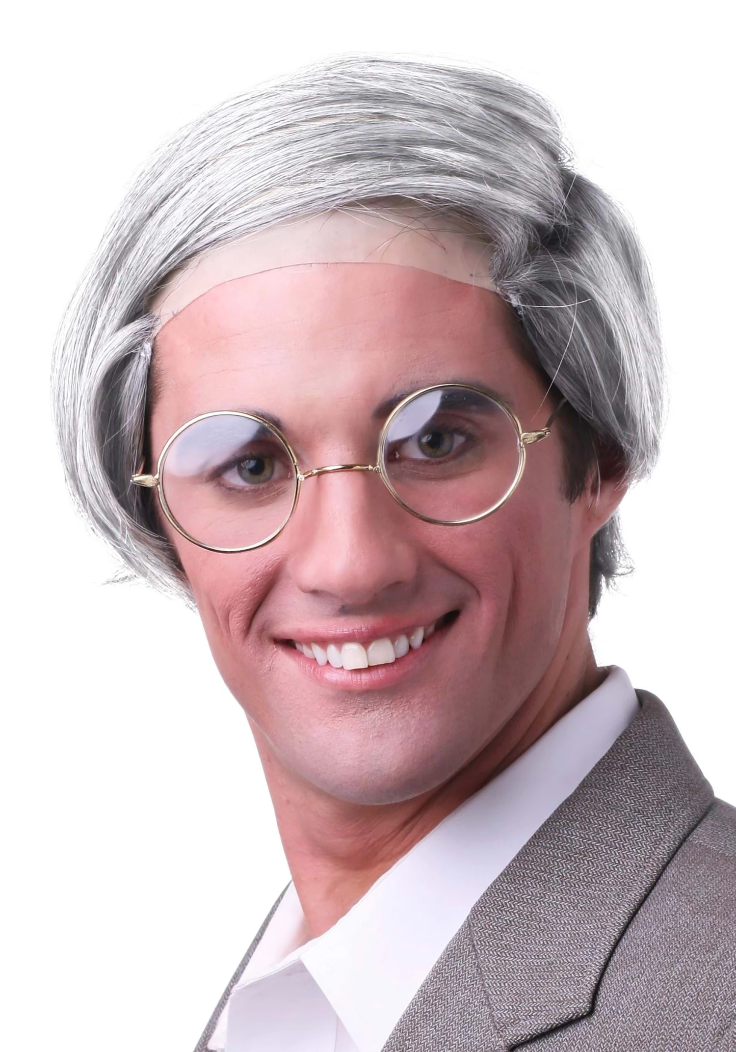 Westbay, Inc Old Man Comb Over Grey Wig 1 Westbay, Inc Old Man Comb Over Grey Wig