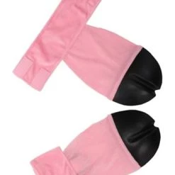 Elope Pig Costume Pink Back Hooves -Cheap Halloween Store pig costume back hooves alt 3