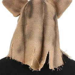 Elope Pig Scarecrow Mouth Mover Mask -Cheap Halloween Store pig scarecrow mouth mover mask alt 7