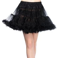 Leg Avenue Plus Size Black Tulle Petticoat