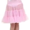 Fun Costumes Plus Size Pink Knee Length Crinoline