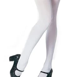 Leg Avenue Plus Size Thigh High White Stockings