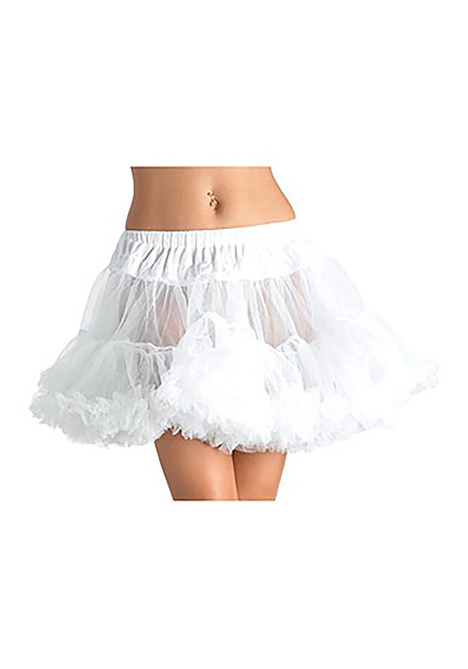Leg Avenue Plus Size White Tulle Petticoat 1 Leg Avenue Plus Size White Tulle Petticoat