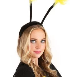 Elope Light Up Pom Antennae LumenEars Headband 14 Elope Light Up Pom Antennae LumenEars Headband -Cheap Halloween Store pom antennae lumenears light up headband 2