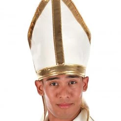 Elope White Pope Plush Hat