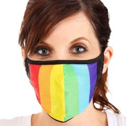 Scratch Tracks Pride Theme Protective Face Covering Mask