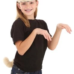 Elope Pug Plush Headband & Tail Kit -Cheap Halloween Store pug plush headband tail kit alt 7