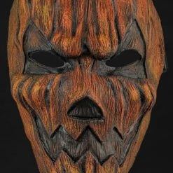 Oktober Studios Jack-O-Lantern Pumpkin Mask For Adults -Cheap Halloween Store pumpkin mask alt 3