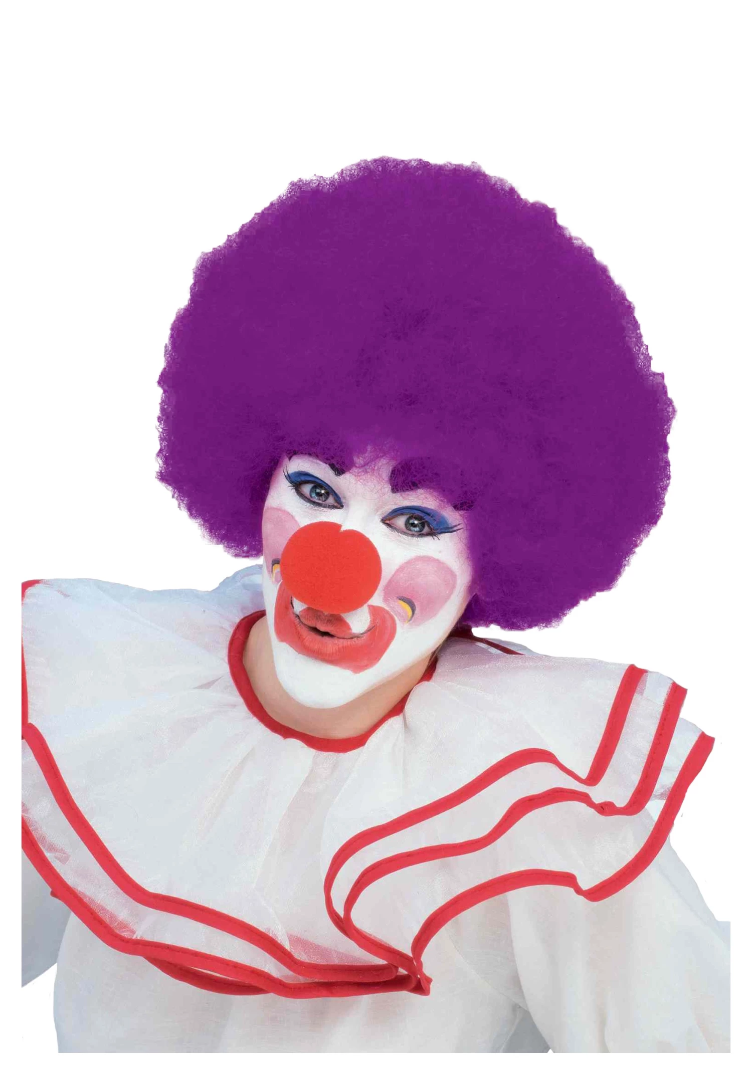 Forum Novelties, Inc Purple Afro Clown Wig 1 Forum Novelties, Inc Purple Afro Clown Wig