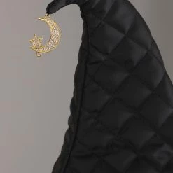 Elope Quilted Witch Costume Hat Accessory -Cheap Halloween Store quilted witch hat alt 3