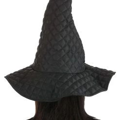 Elope Quilted Witch Costume Hat Accessory -Cheap Halloween Store quilted witch hat alt 4