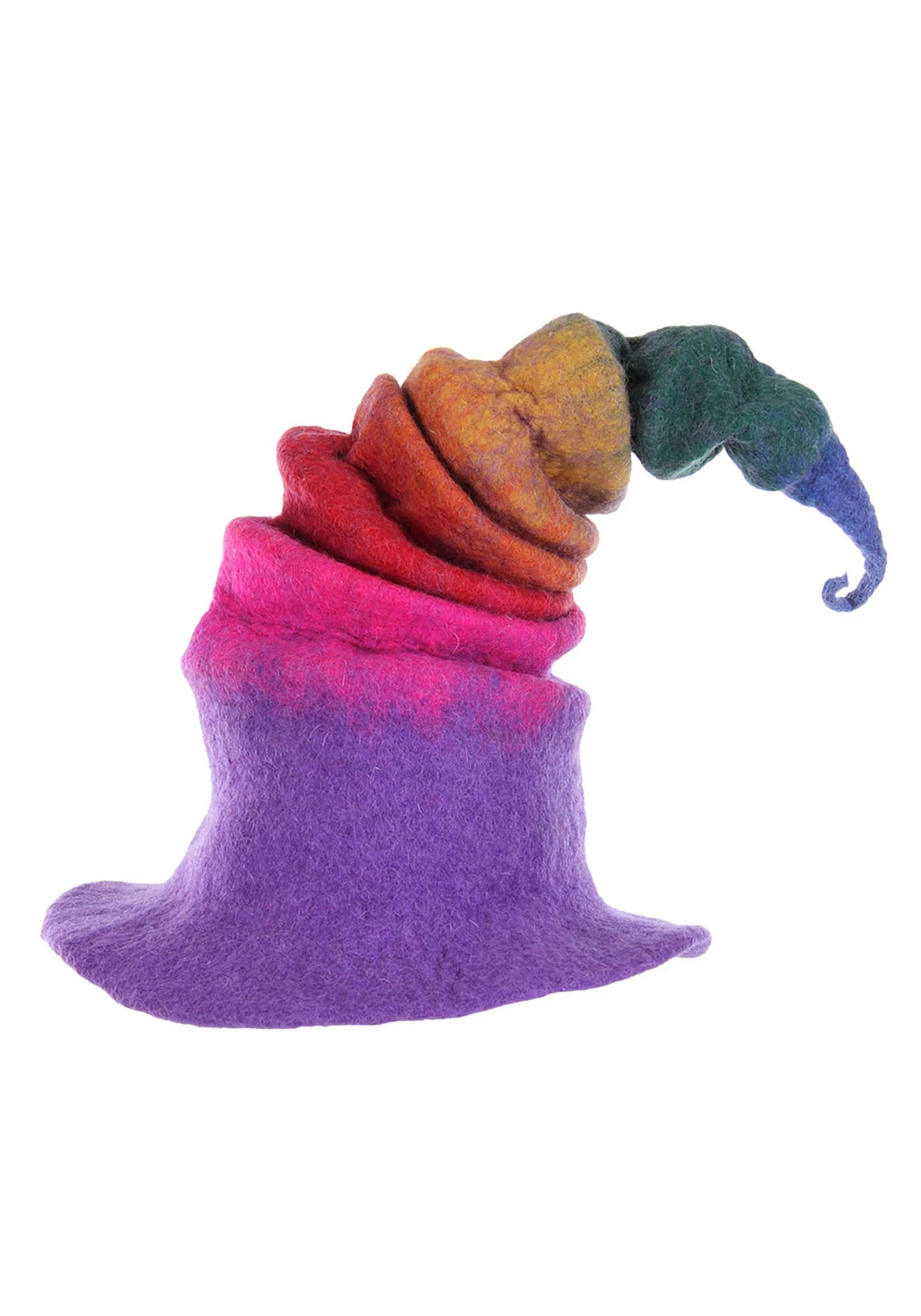 Elope Adult Rainbow Borealis Heartfelted Witch Costume Hat 6 Elope Adult Rainbow Borealis Heartfelted Witch Costume Hat - Image 6