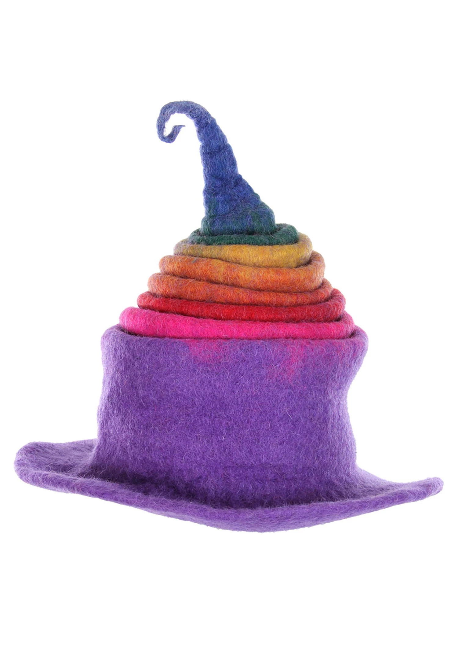 Elope Adult Rainbow Borealis Heartfelted Witch Costume Hat 7 Elope Adult Rainbow Borealis Heartfelted Witch Costume Hat - Image 7