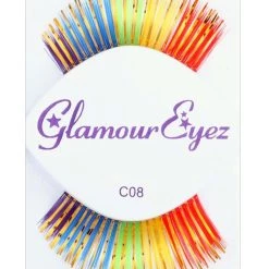 Westbay, Inc Rainbow Glamour False Eyelashes