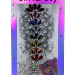 Western Fashion Rainbow Hair Jewels