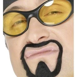 Smiffys Rapper Mustache Goatee