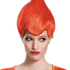 Disguise Red Wacky Wig For Adults