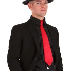 Fun Costumes Red-Gangster Tie